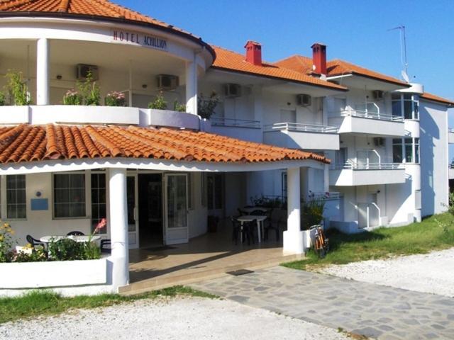 Achillion Hotel Skala Potamia  Ngoại thất bức ảnh