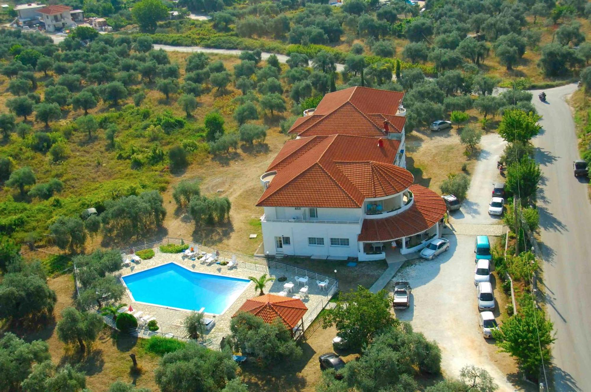 Achillion Hotel Skala Potamia  Ngoại thất bức ảnh
