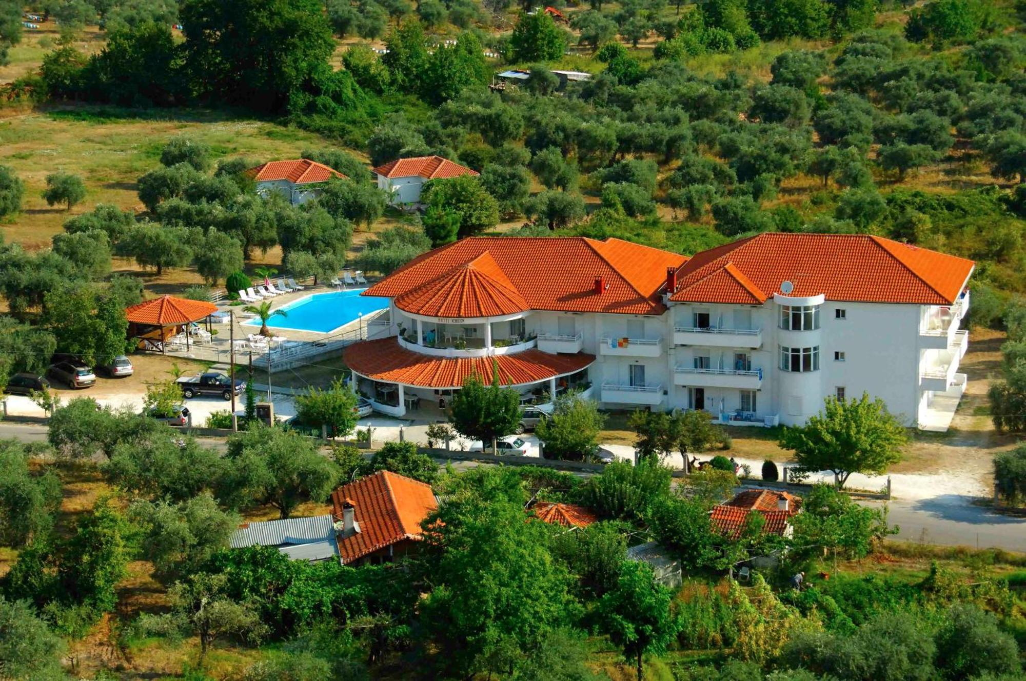 Achillion Hotel Skala Potamia  Ngoại thất bức ảnh